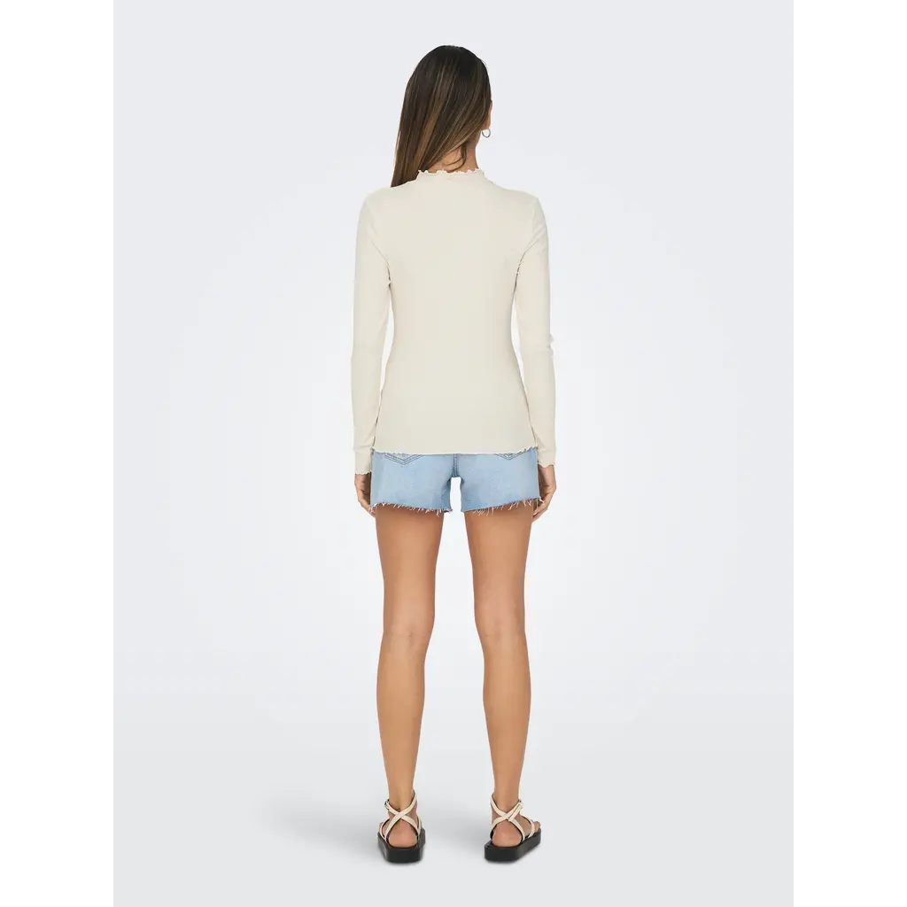 JDY Top Fransiska Whitecap