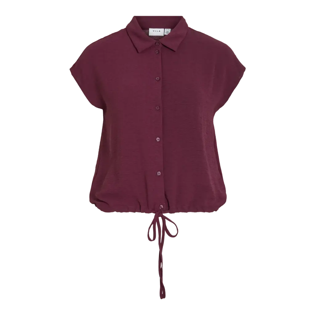 Vila Shirt Visurashil Fig