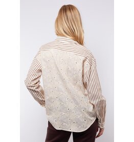 C&S the label Blouse Lot Camel