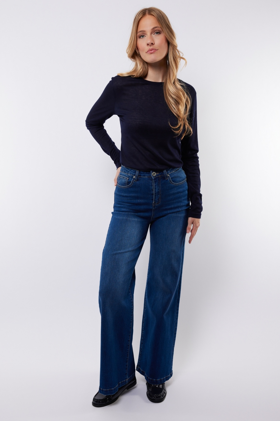 C&S the label Broek Nicole Blue