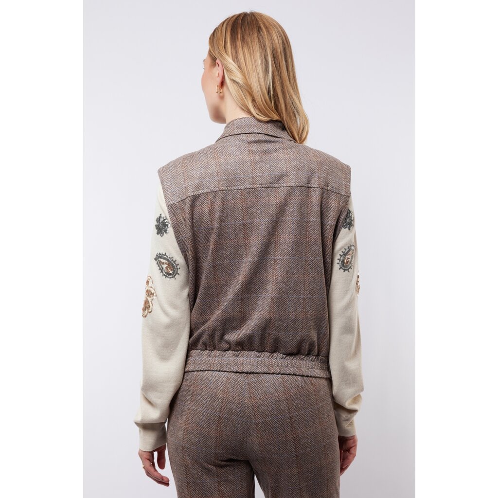 C&S the label Gilet Guusje Camel