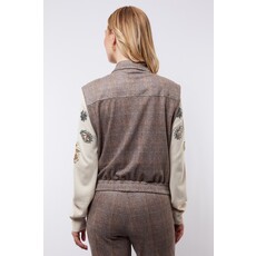 C&S the label Gilet Guusje Camel