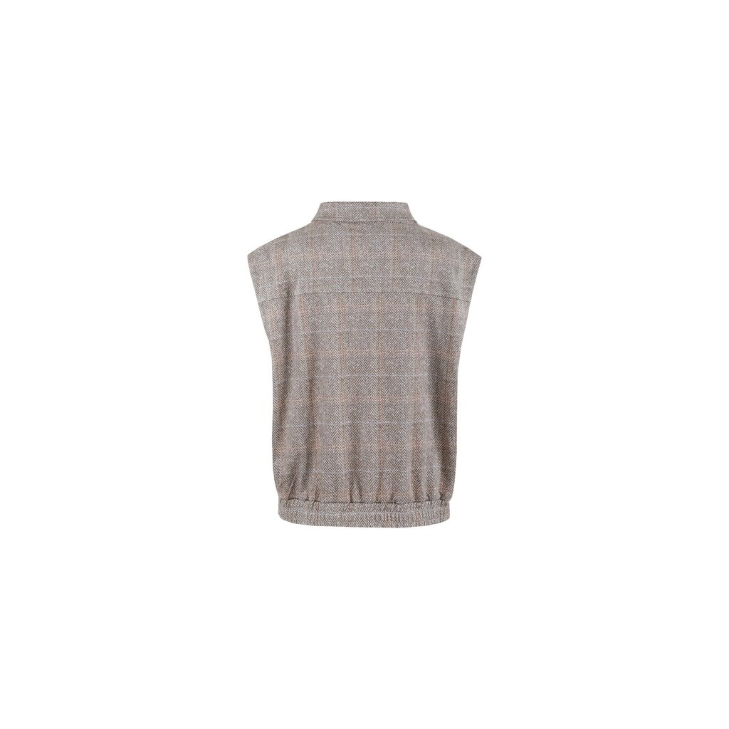 C&S the label Gilet Guusje Camel