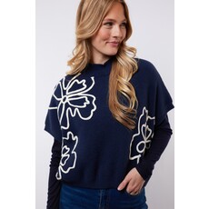 C&S the label Gilet Violette Blue