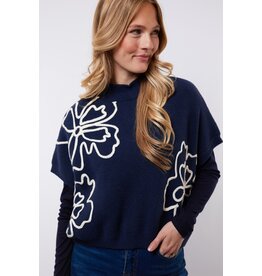C&S the label Gilet Violette Blue