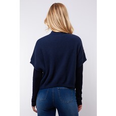C&S the label Gilet Violette Blue