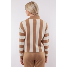 C&S the label Vest Cecilla Camel