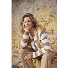 C&S the label Vest Cecilla Camel