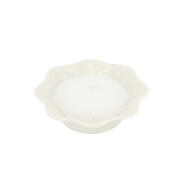 Zusss waxinelichthouder keramiek schulp wit