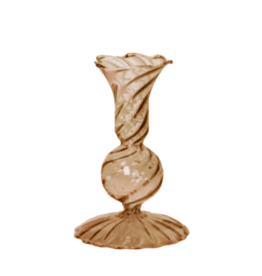 Zusss kandelaar glas bolling M