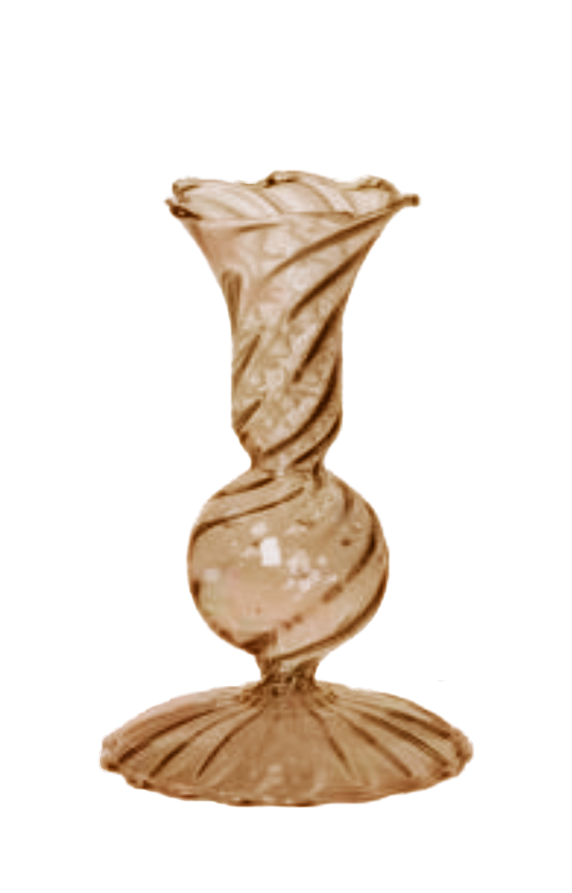 Zusss kandelaar glas bolling M