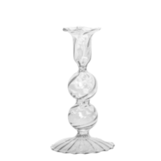 Zusss kandelaar glas bolling L