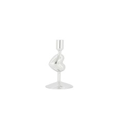 Zusss kandelaar glas hartje zilver