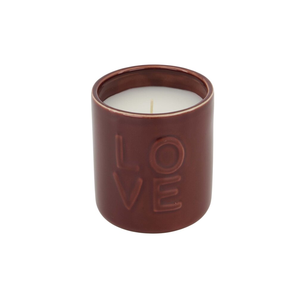 Zusss geurkaars keramiek love
