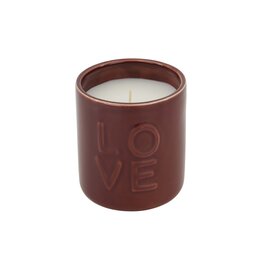 Zusss geurkaars keramiek love
