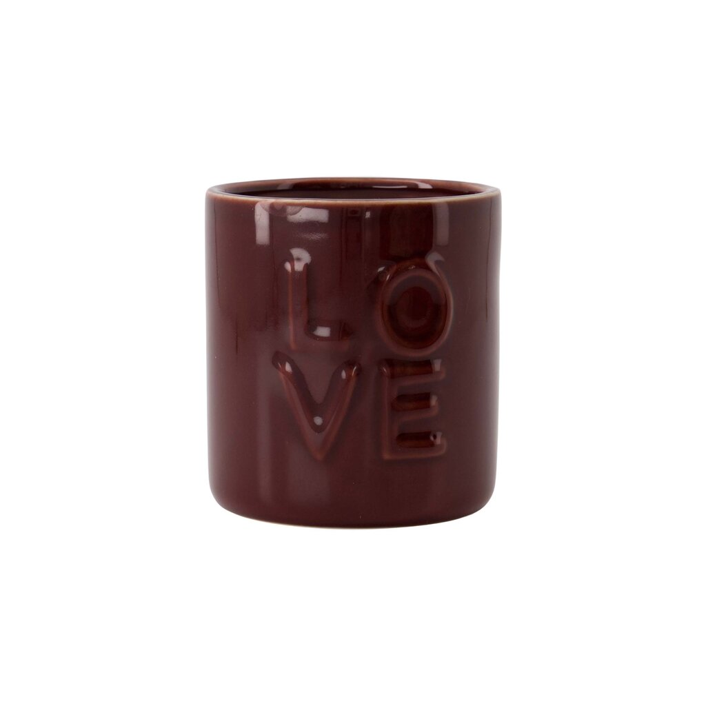 Zusss geurkaars keramiek love