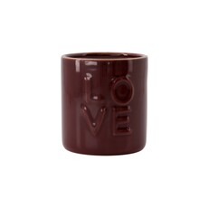 Zusss geurkaars keramiek love