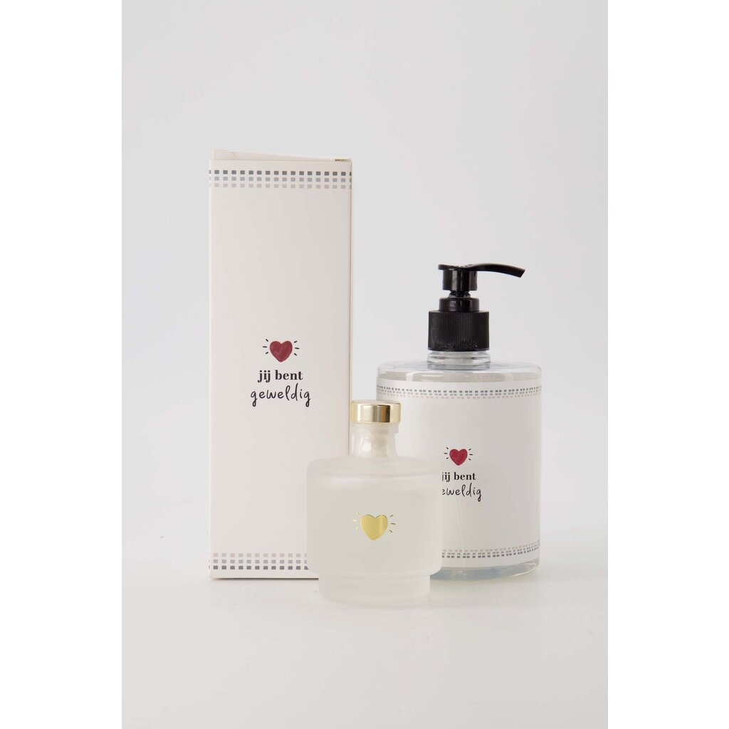 Zusss geurstokjes jij bent geweldig wit/goud