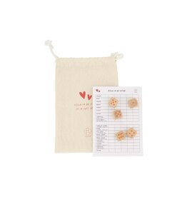 Zusss spelletje yahtzee wit/rood