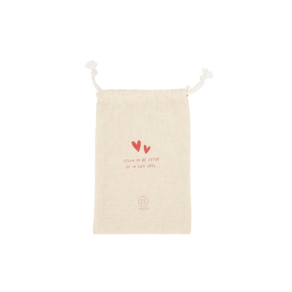 Zusss spelletje yahtzee wit/rood