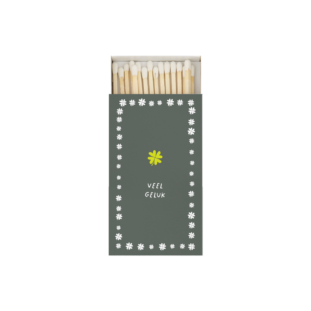 Zusss lucifers veel geluk wit/groen