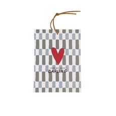 Zusss geurzakje hartje darling grijs/groen