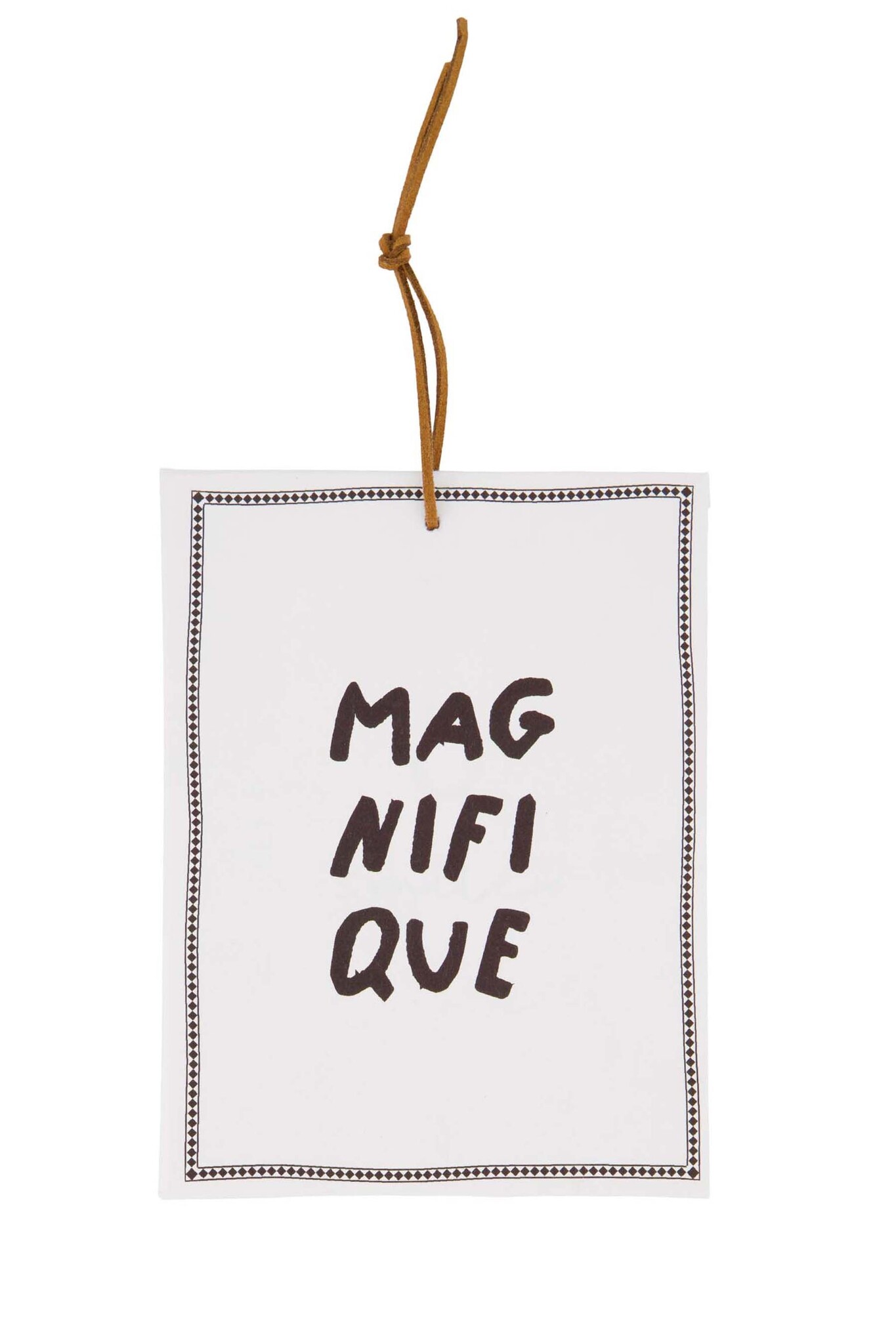 Zusss geurzakje magnifique wit/antracietgrijs