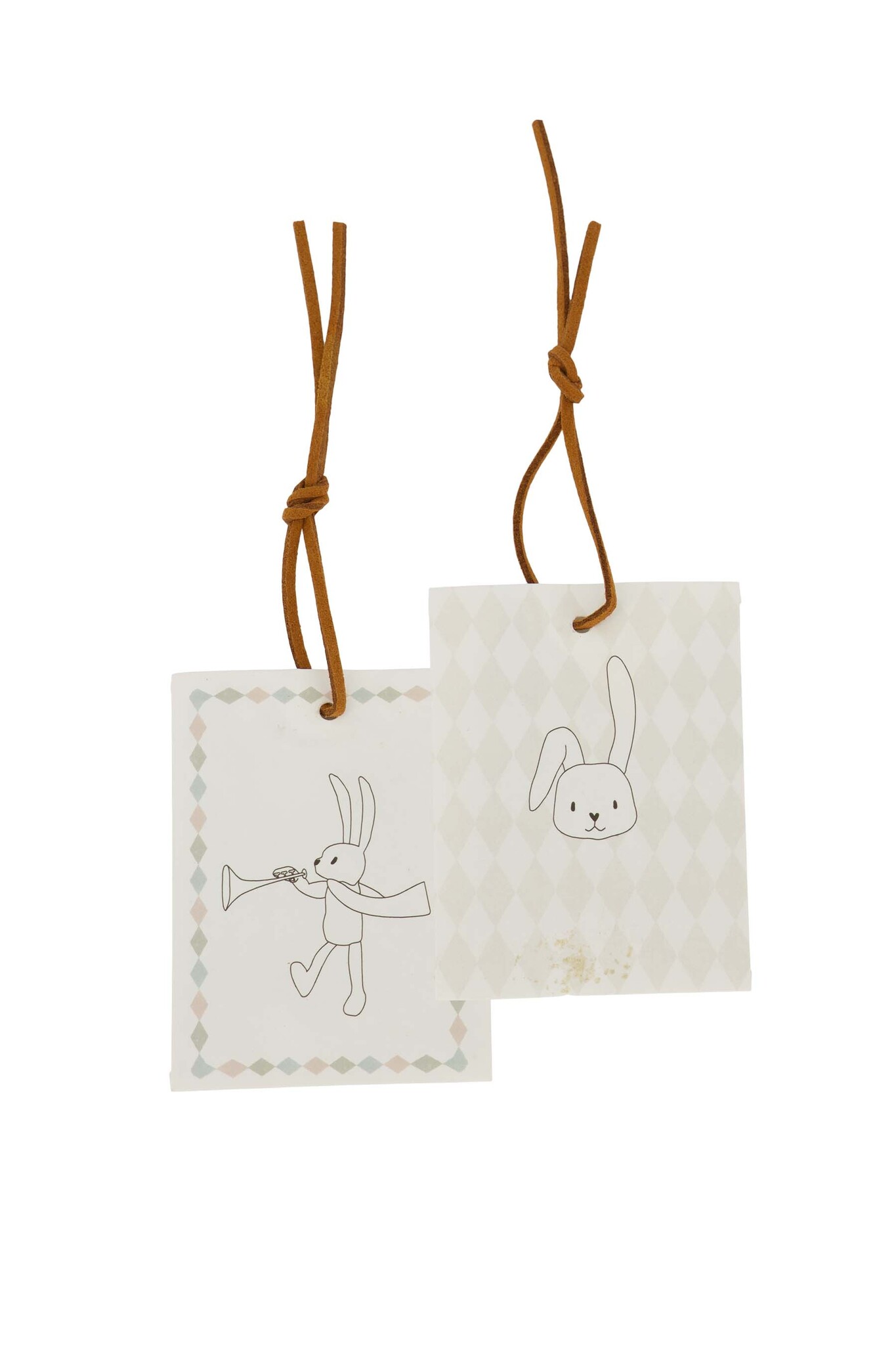 Zusss set van 2 mini geurzakjes door flapoor multicolor