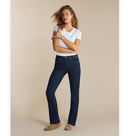 Red Button Babette classic blue