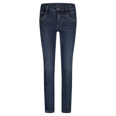 Red Button Sissy Grey/blue denim & Embro