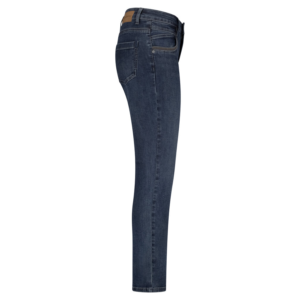 Red Button Sissy Grey/blue denim & Embro