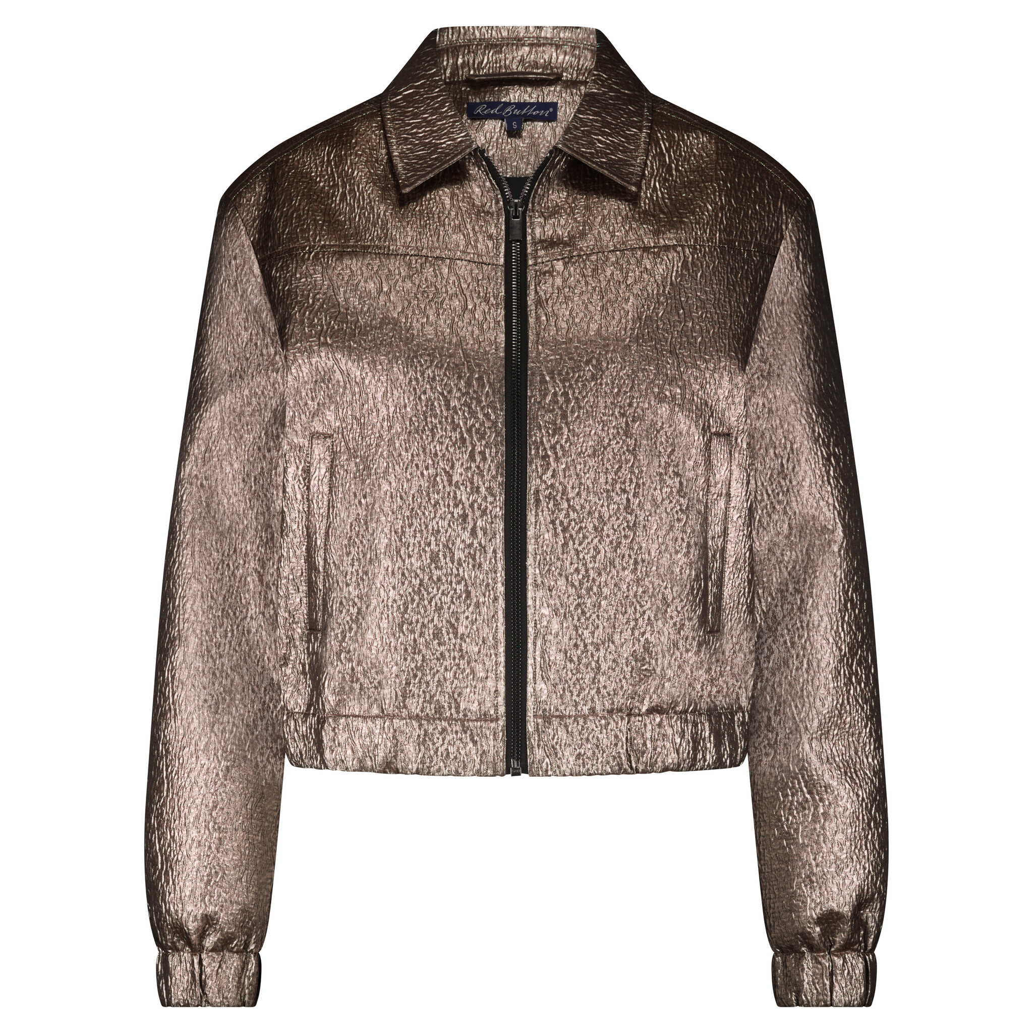 Red Button Bomber Metallic
