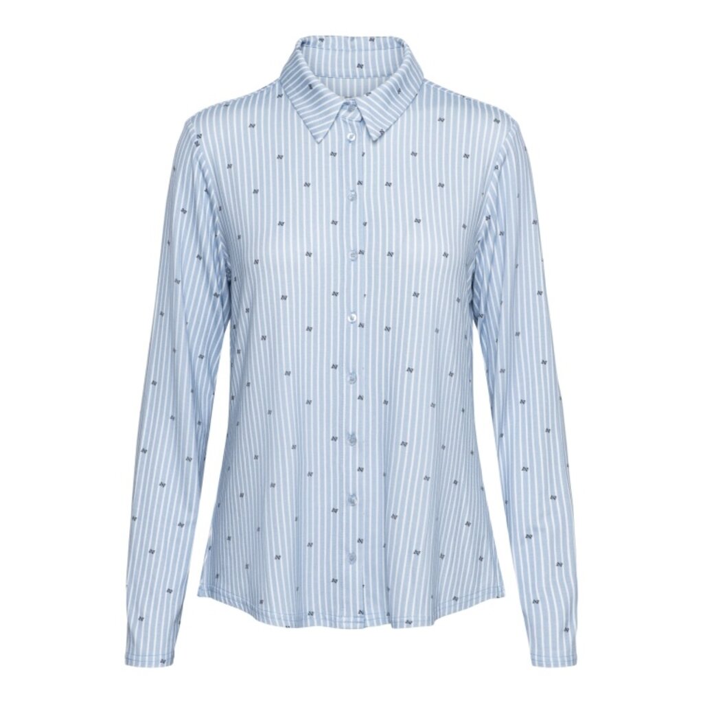 &Co Blouse Lotte stripe logo