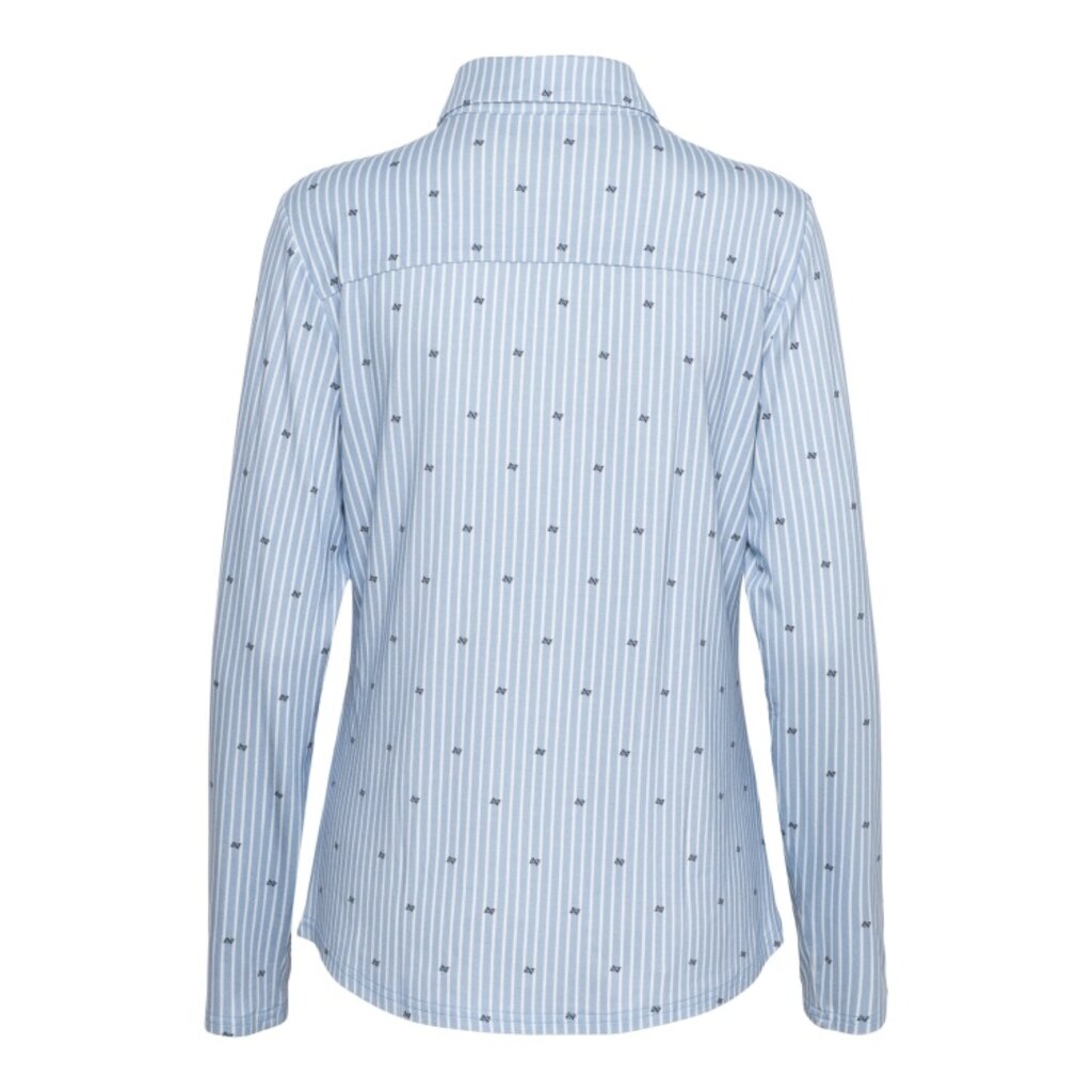 &Co Blouse Lotte stripe logo