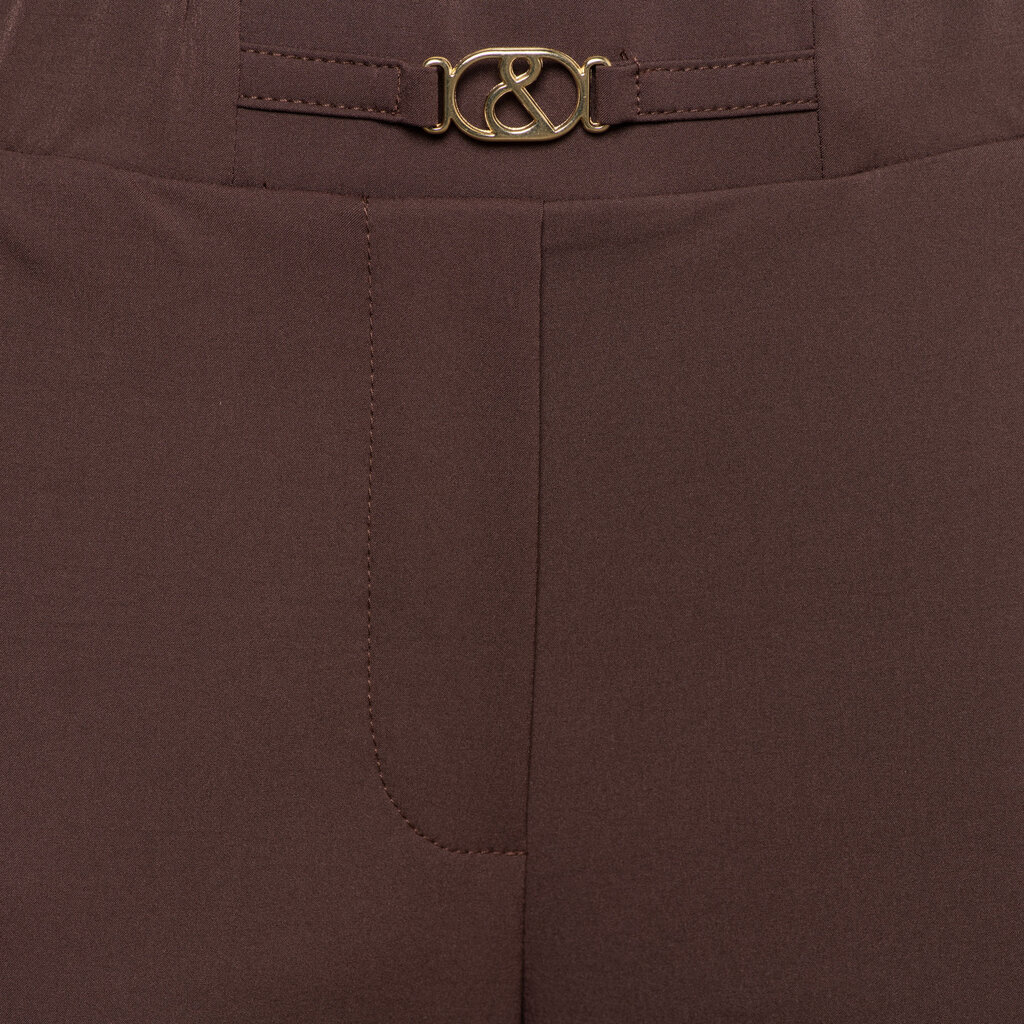 &Co Broek Perrine Chocolate