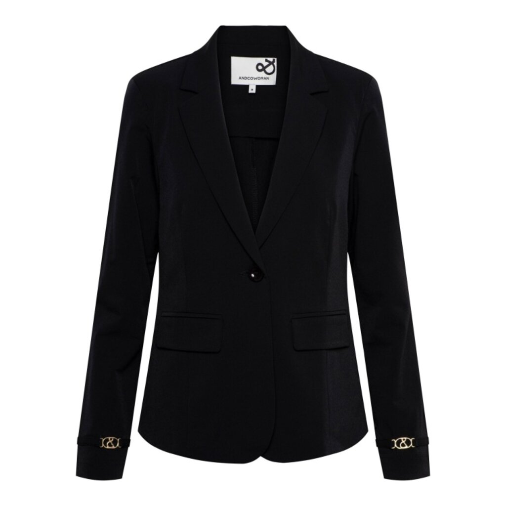 &Co Blazer Presley Black