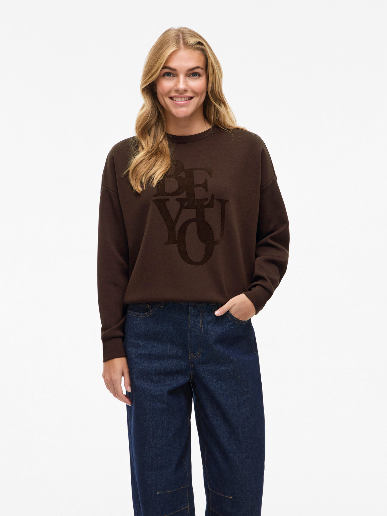 Vila Sweater Vireflect Coffee