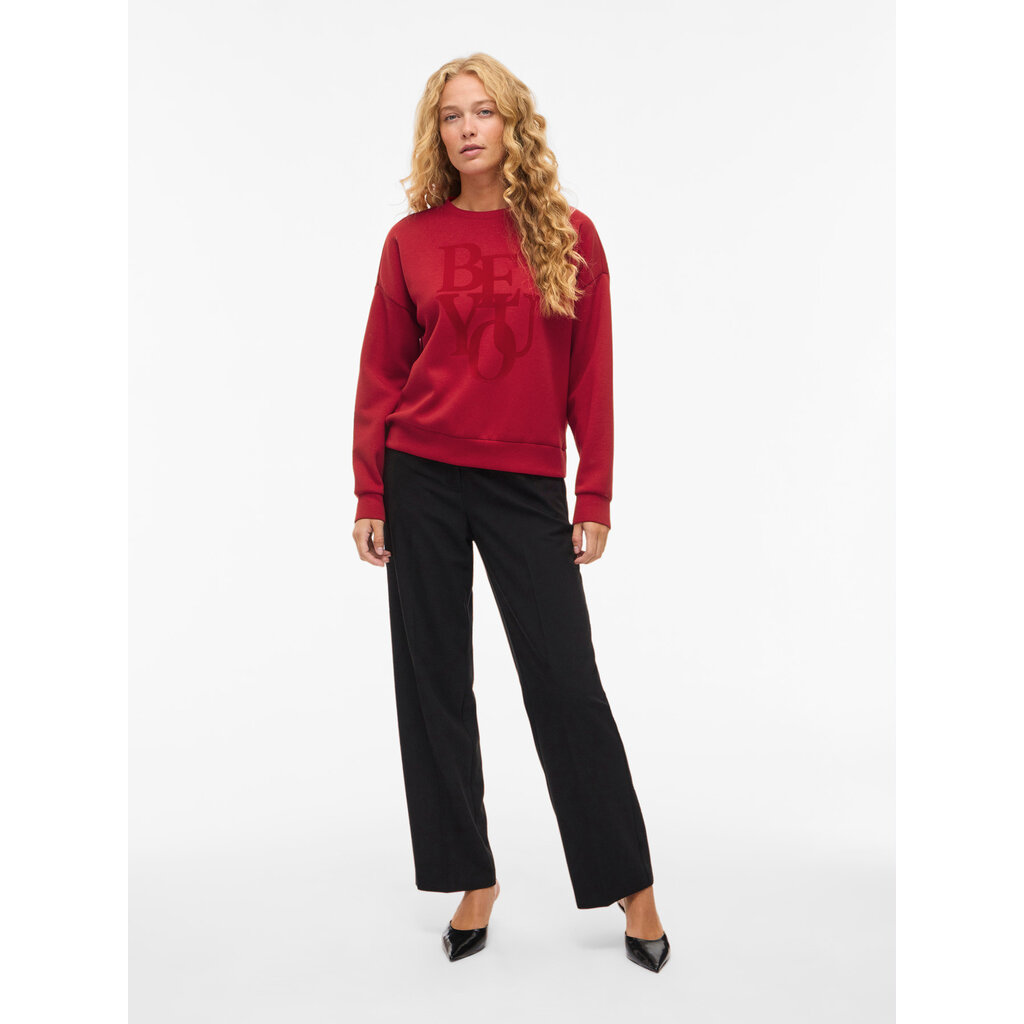 Vila Sweater Vireflect Red