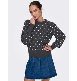 JDY Trui Sigrid Dark Grey