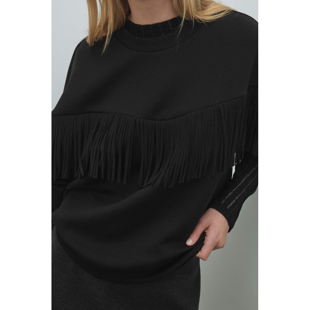 Vila Sweater Vireflect Fringe