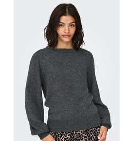 JDY Trui Rue glitter Dark Gray
