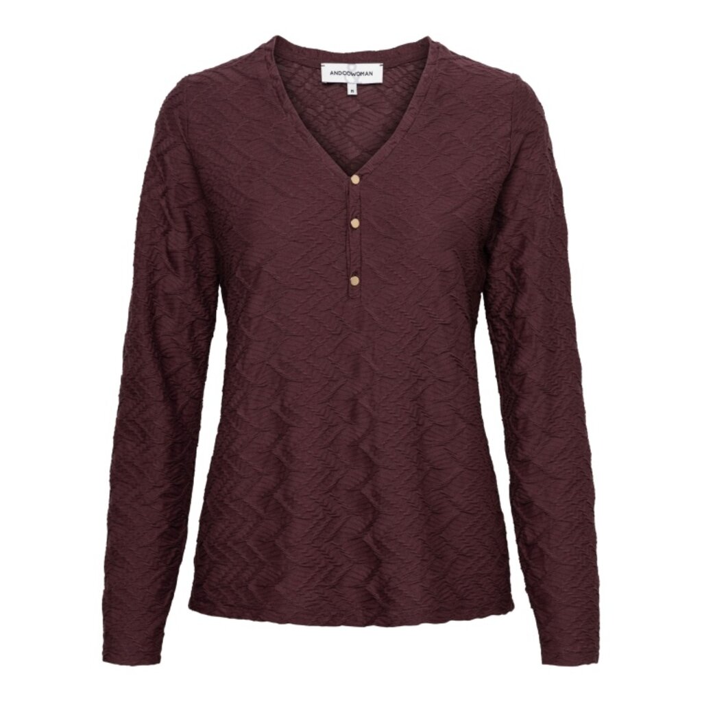 &Co Top Lonneke Aubergine
