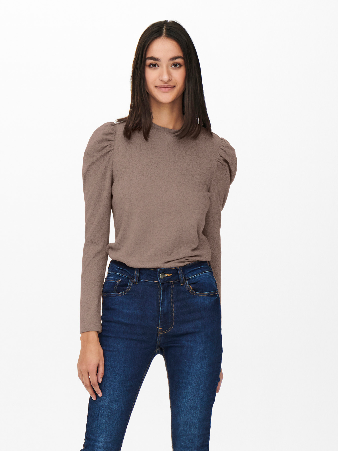 JDY Top Tonsy Fossil