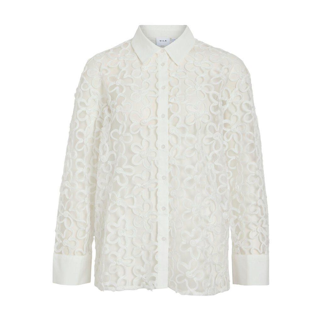 Vila Shirt Vibaja White