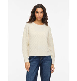 Vila Knit Top Videbs Birch