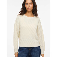 Vila Knit Top Videbs Birch