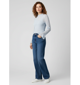 Kilky Top kilky flared light blue