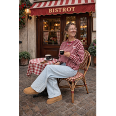 Lovika Sweater Amour Bordeaux