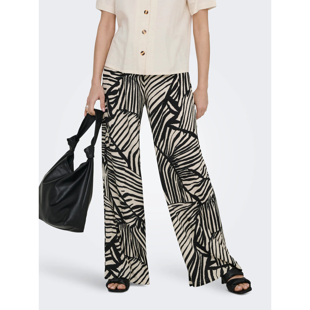 JDY Broek Debbie Black Print