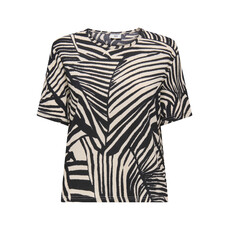 JDY Top Debbie Black Print